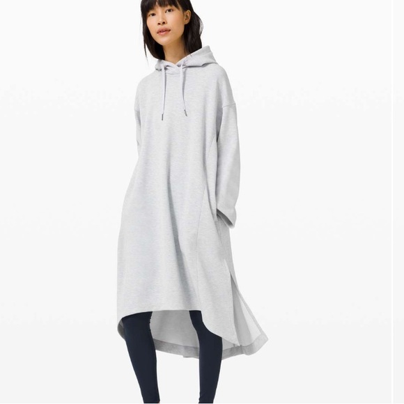 【Loulouseoul】Melting Hoodie Dress (Gray) 9298121_1906816.jpg